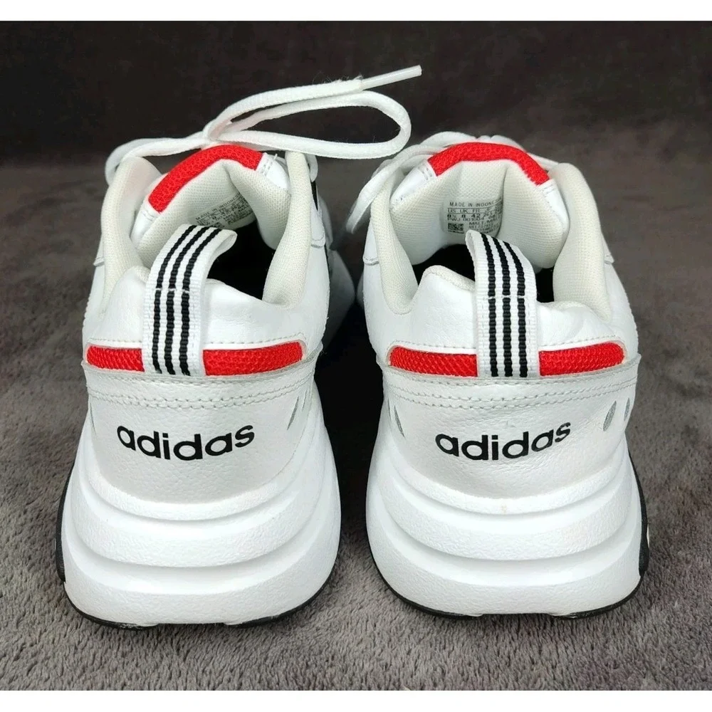 Adidas‎ Mens White Sneakers Size 8.5 PWJ 001004 2019